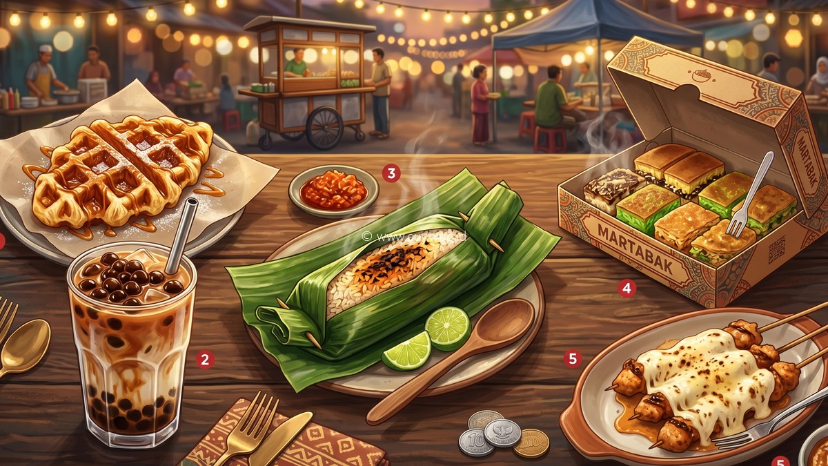 Street Food Wajib Coba: 5 Jajanan Kaki Lima yang Lagi Viral di 2025